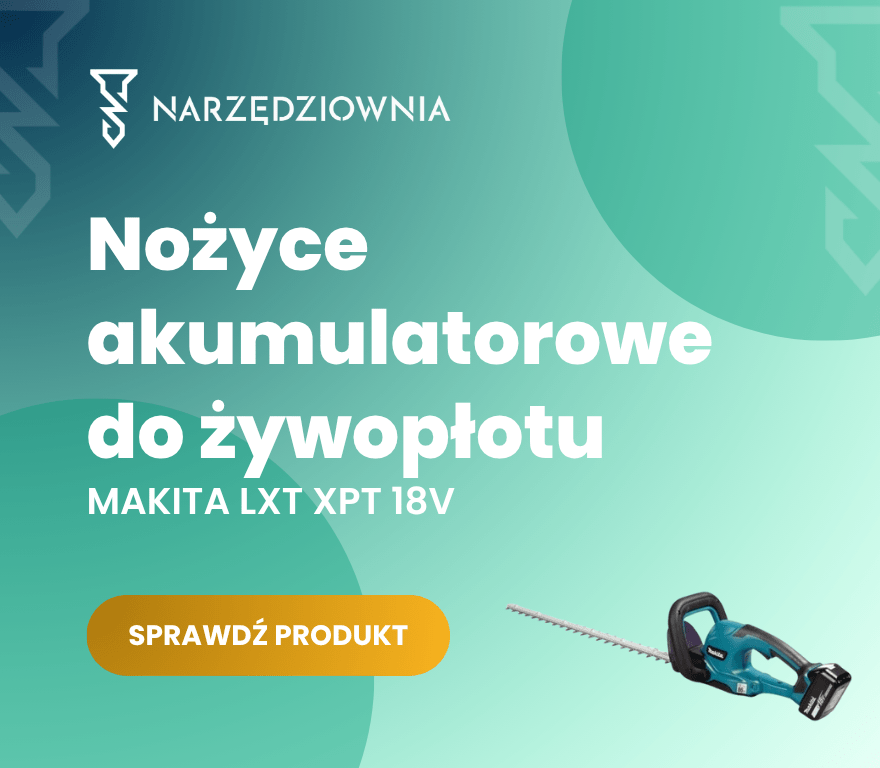Nożyce akumulatorowe do żywopłotu